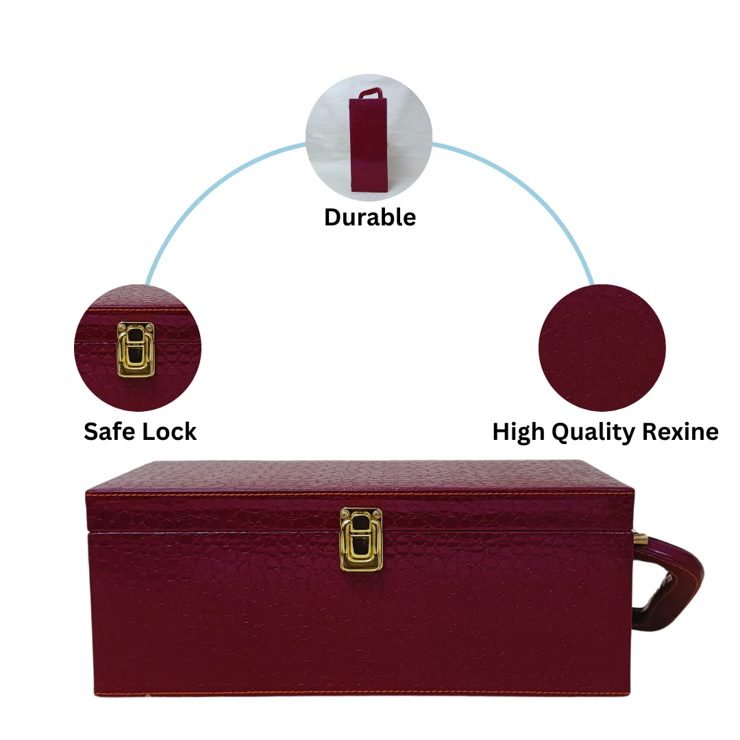 U LEATHER BAR ACCESSORIES BOX