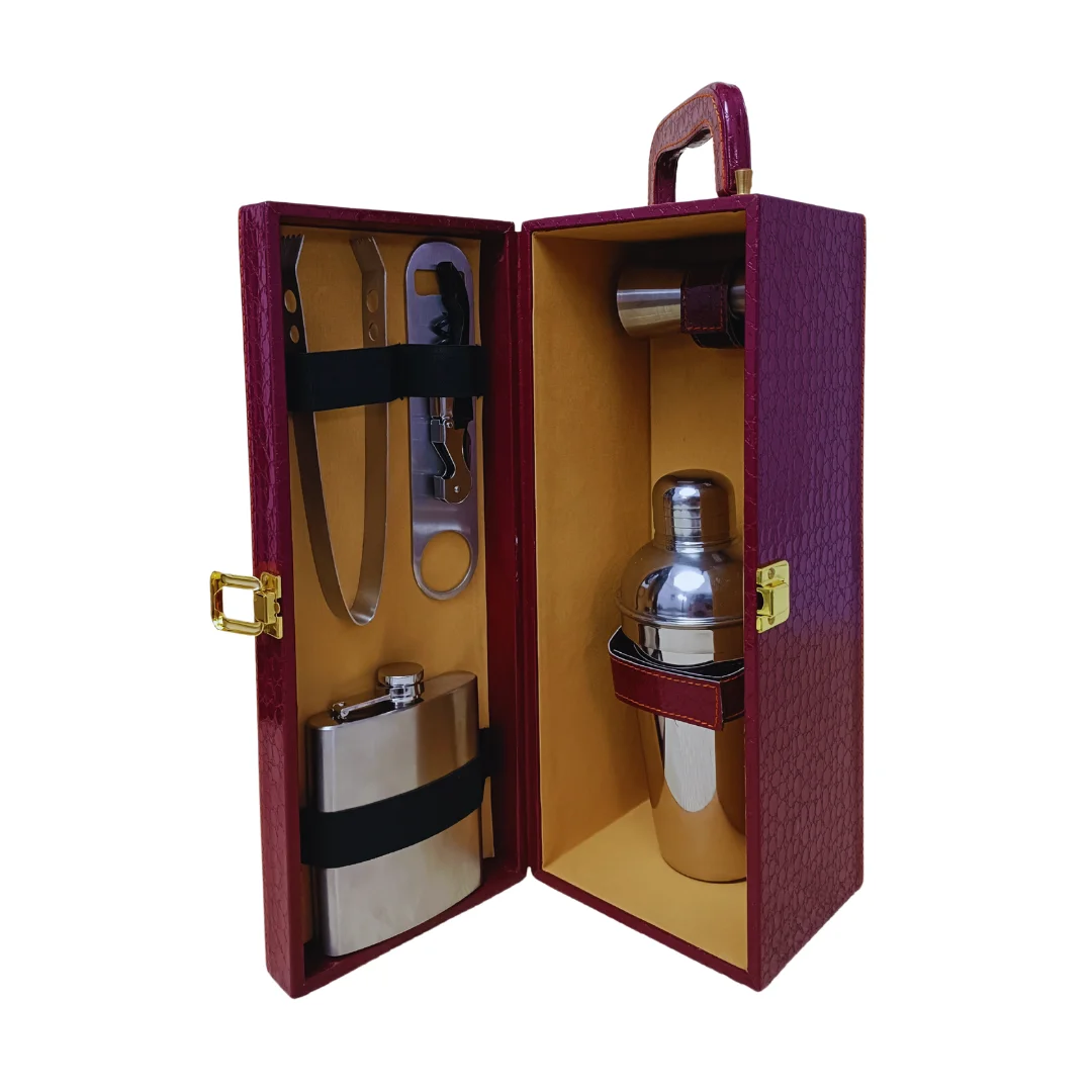 U LEATHER BAR ACCESSORIES BOX